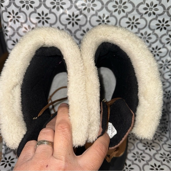 Itasca womens Thinsulate 3M Brown & Black Winter hunting Boots Sz 10 - Picture 10 of 12